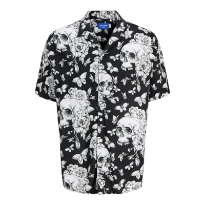 Abbildung von Jack &amp; Jones Relaxed FIT Hemd, Herren, Größe: XL, Jet black