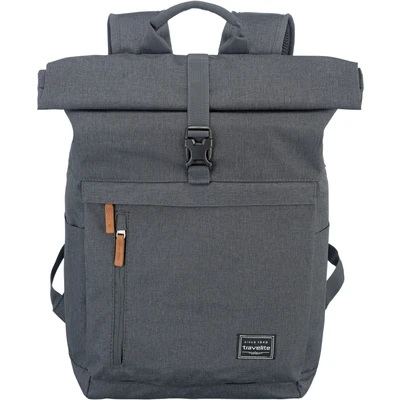 Abbildung von travelite Daypack &quot;BASICS Rollup Rucksack&quot;, Freizeitrucksack Wanderrucksack Reiserucksack Trolley Aufsteck System