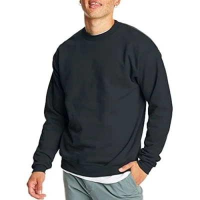 Abbildung von Hanes Herren EcoSmart Fleece Sweatshirt Schwarz 4X Large