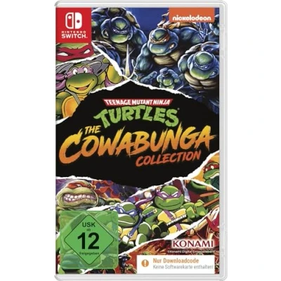 Abbildung von Teenage Mutant Ninja Turtles Cowabunga Collection (Code in a Box) Nintendo Switch
