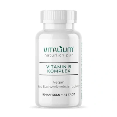 Abbildung von meinVitalium reine Vitamin B Komplex Kapseln 90 St