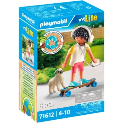 Abbildung von Playmobil® Konstruktions Spielset Junge mit Hund (71612), myLife, (8 St), Made in Europe