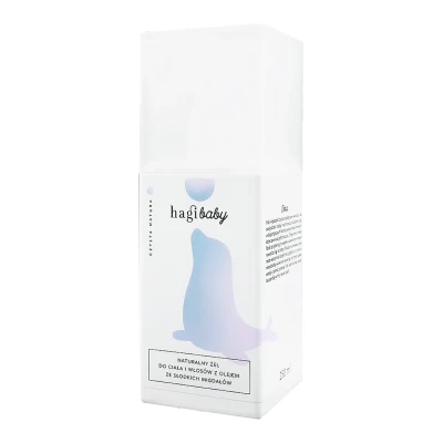 Abbildung von Hagi Baby, Babyshampoo Mit Süßmandelöl, Baby Duschgel, Kinder Shampoo, Pädiatrische Formel, Allüren und Inulin, 250 ml
