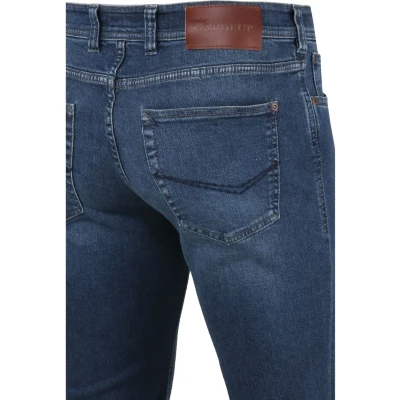 Abbildung von Atelier GARDEUR Herren Sandro Left Hand Twill Slim Jeans, Blau (Dunkelblau 168), W36/L32 (Herstellergröße:36/32)