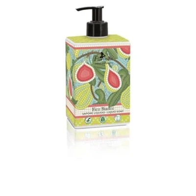 Abbildung von Florinda Mosaik Fico Bianco Flüssigseife im Pumpspender 500 ml