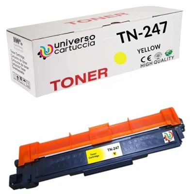 Abbildung von Universocartuccia® Toner TN247 für Brother HL L3210CW L3230CDW L3270CDW MFC L3710CW L3730CDN L3750CDW L3770CDW DCP L3510CDW L3550CDW L3517CDW