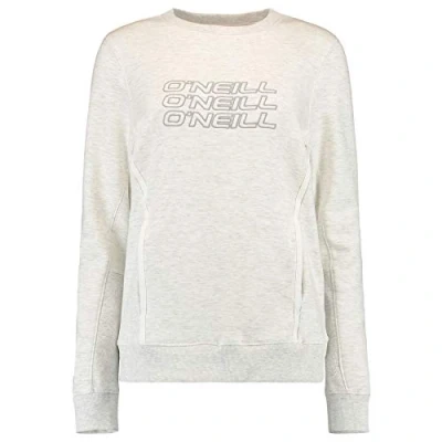 Abbildung von O&#039;Neill Damen Triple Stack Crew Sweatshirt, White Melee, XL