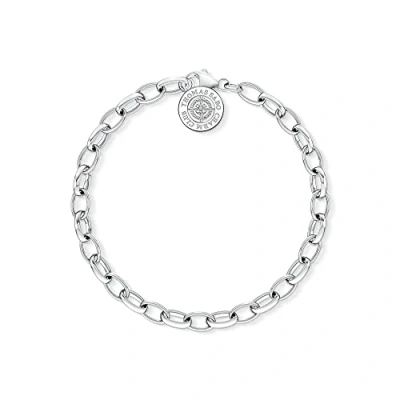 Abbildung von Thomas Sabo Charm Armband Diamant 925 Sterling Silber DCX0001 725 14 L