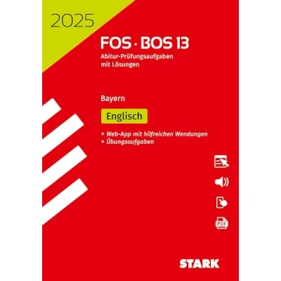 Abbildung von STARK Abiturprüfung FOS/BOS Bayern 2025 Englisch 13. Klasse