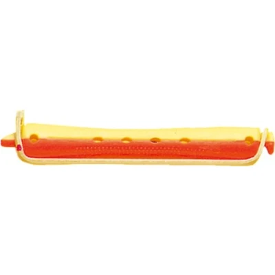 Abbildung von Fripac Medis Dauerwellwickler LW4, Beutel mit 12 Stück, Durchmesser 9 mm, gelb/rot