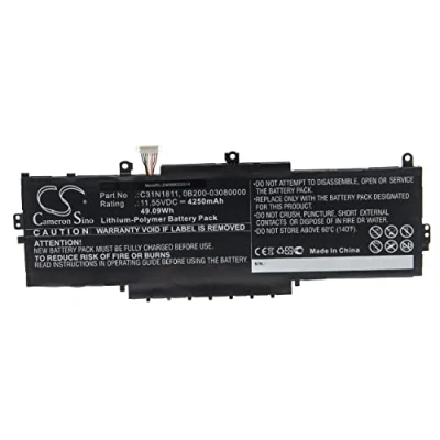 Abbildung von vhbw Akku kompatibel mit Asus Zenbook 14 UX433FN A6034T, A6039T Notebook (4250mAh, 11.55V, Li Polymer)