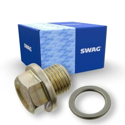 Abbildung von SWAG 80 93 0269 Ölablaßschraube 17 mit Dichtring MITSUBISHI: Mirage / Space Star Schrägheck, COLT 6, Lancer 8 Limousine, HYUNDAI: Getz, Coupe II