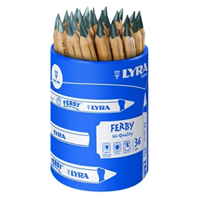 Abbildung von LYRA 1813360 Ferby, Graphite Runddose mit 36 Farbstiften, Graphit ,