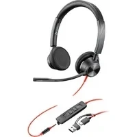 Abbildung von Poly Headset Blackwire C3325 M Stereo USB C/A &amp; 3,5 mm Teams