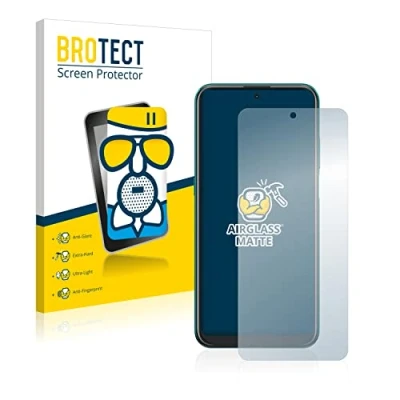 Abbildung von BROTECT Entspiegelungs Schutzglas für Nokia X20 Schutz Folie Panzerfolie Glas Matt [Extrem Kratzfest 9H, Anti Reflex, Fingerprint]