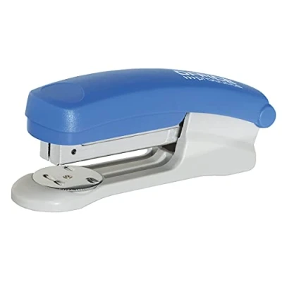 Abbildung von OFFICE PRODUCTS Büroheftgerät Heftgerät/Für 25 Blatt/Farbe: Blau/Heftklammer typ 24/6, 26/6/ aus Metall mit Kunststoffgehäuse/Garantie: 5 Jahre