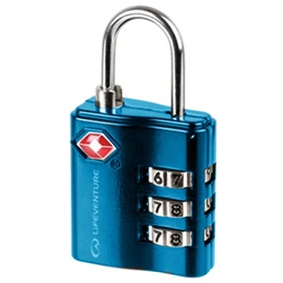 Abbildung von Lifeventure TSA genehmigt Gepäck Vorhängeschloss 3 stellige Heavy Duty Zinklegierung Sicherheit Vorhängeschloss, Kombination Code Lock für Koffer Turnhalle Locker