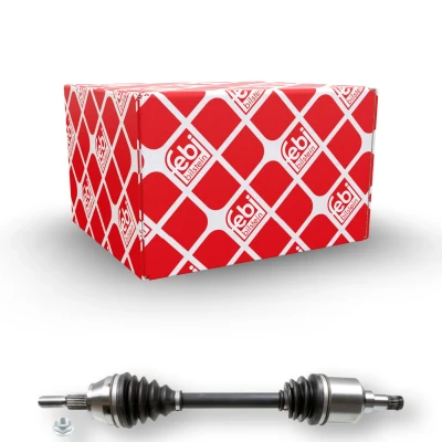 Abbildung von FEBI BILSTEIN 182455 Antriebswelle Vorderachse links mit Mutter FORD: FOCUS 3 Turnier, 3, C Max 2