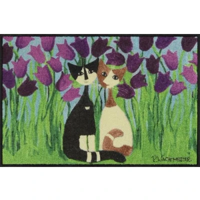 Abbildung von Fußmatte Rosina Wachtmeister 050x075 cm Cielo Di Tulipani, Salonloewe, Rechteckig, Höhe: 500 mm