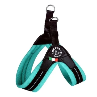 Abbildung von Tre Ponti Geschirr Easy Fit Soft Mesh mit Click Verschluss in div. Farben und Größen, Größe:Gr 1. / 24 29cm bis 3kg, Farbe:Minze