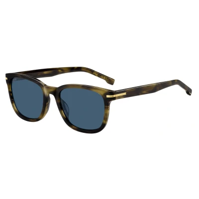 Abbildung von BOSS Sonnenbrille, Herren, Größe: 54, Khaki horn