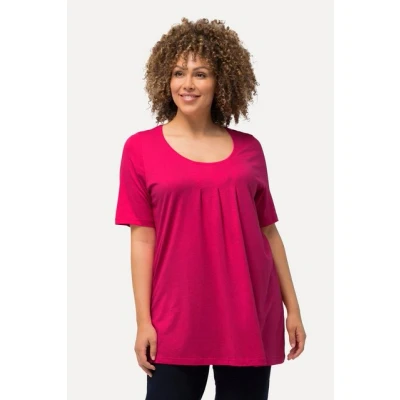 Abbildung von Ulla Popken Tshirt basic, Damen, Größe: 62/64, Pink