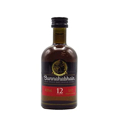 Abbildung von Bunnahabhain 12 Jahre Islay Single Malt Scotch Whisky Miniatur (1 x 0.05 l)