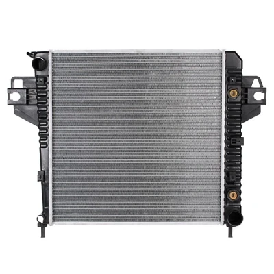 Abbildung von NISSENS 61017 Kühler, Motorkühlung Aluminium 488 510 26 Kühlrippen gelötet JEEP: Cherokee III
