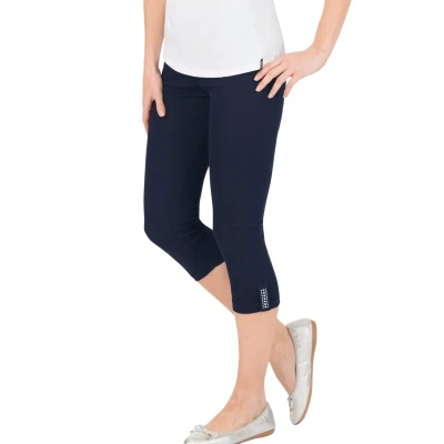 Abbildung von Trigema Damen Leggings 7/8 mit Swarovski® Kristallen