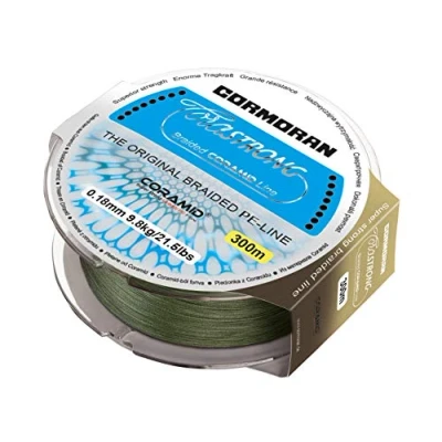 Abbildung von Cormoran Corastrong green 0.23mm 13,5kg 300m Geflochtene Schnur