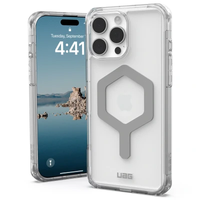 Abbildung von Apple iPhone 16 Pro Max Hülle MagSafe Kunststoff UAG Hard Case/Backcover Handyhülle Transparent Shockproof/Stoßfest