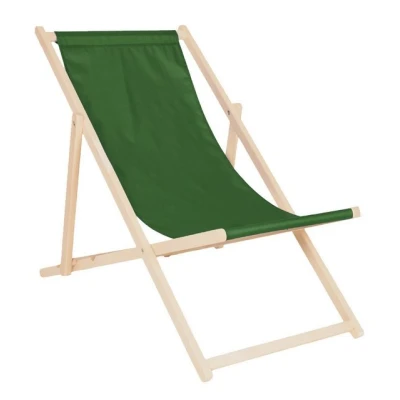 Abbildung von Systafex Premium Relaxliege Liegestuhl Strandstuhl Gartenliege Klappliegestuhl Sonnenliege klappbar (grün)