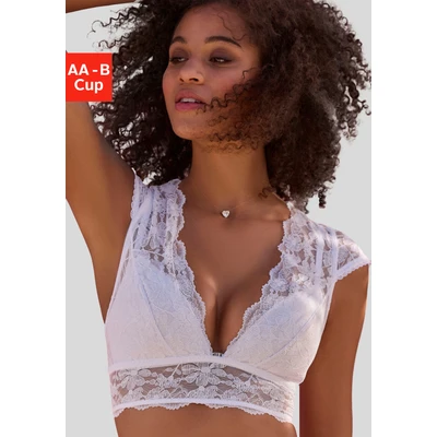 Abbildung von Vivance Bustier &quot;Mirja&quot;, Spitzen Top aus transparenter Spitze, Bra Top, Dessous, ohne Bügel