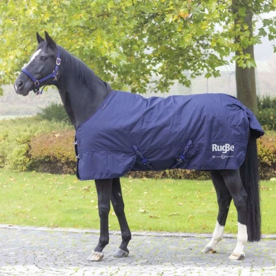 Abbildung von RugBe by Covalliero Winterdecke IceProtect 300g Dark Navy 135/185