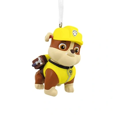Abbildung von Hallmark Paw Patrol Rubble Weihnachtsdekoration