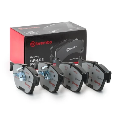 Abbildung von BREMBO P 06 049X Bremsbelagsatz für Verschleißwarnanzeiger vorbereitet ohne Zubehör BMW: X6, X5, X4