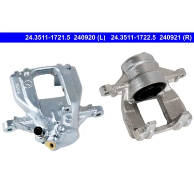 Abbildung von ATE 24.3511 1721.5 Bremssattel ohne Halter MERCEDES BENZ: Sprinter 3.5 T Kastenwagen, Bus, 3 Kastenwagen