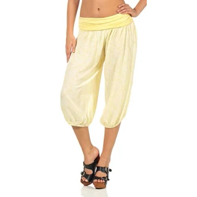Abbildung von malito more than fashion Caprihose 8581 Haremshose Knielang