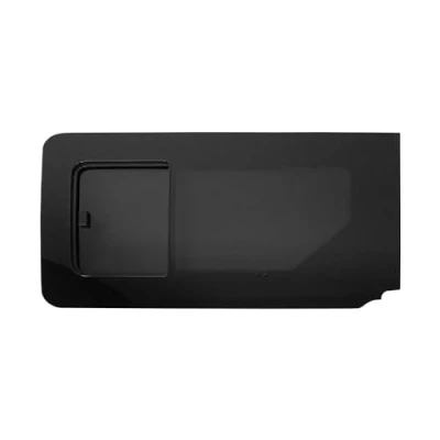 Abbildung von Seitenfenster Schiebefenster kompatibel mit Renault Master 2010 2023 Schwarz Links L1