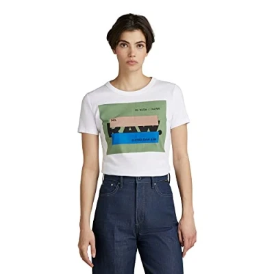 Abbildung von G STAR RAW Damen RAW. Covered Long Slim T Shirt