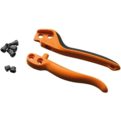 Abbildung von Original Ersatz Griffe für Fiskars Profi Bypass Gartenschere PB 8 M, Orange/Schwarz, 1026282