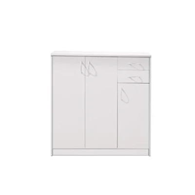 Abbildung von Stella Trading Kommode weiß mit Schubladen, BxHxT 109x112x35 cm