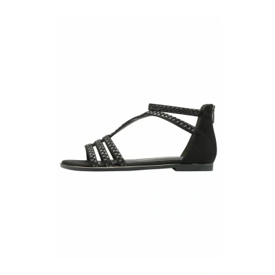 Abbildung von Tamaris Riemensandalette, Damen, Größe: 39, Black uni Schuhe