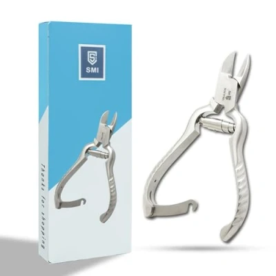 Abbildung von SMI Nagelzange Fuß starke Nägel Fußnägel Fussnagelzange Fußnagelschere, ergonomisch