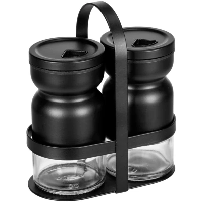 Abbildung von WENKO Gewürzstreuer &quot;Menage Melli&quot;, (Set, 3 tlg.), für fein bis grobkörnige Gewürze, pulverbeschichtetem Metall