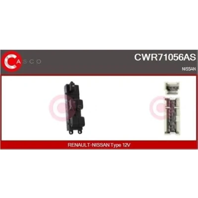 Abbildung von CASCO CWR71056AS Schalter, Fensterheber vorne NISSAN: Qashqai / Qashqai+2 I
