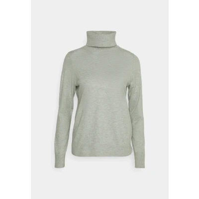 Abbildung von s.Oliver Rollkragen Strickpullover, Damen, Größe: 40, Grey