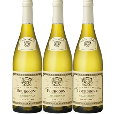 Abbildung von Weingut Louis Jadot Couvent des Jacobins Maison Bourgogne Blanc Chardonnay Weißwein trocken Frankreich I FeinWert Paket (3 x 0,75l)