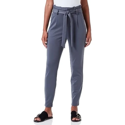 Abbildung von VERO MODA Damen VMLUCCAEVA HR Paperbag Pant GA NOOS Hose, Ombre Blue, S/34
