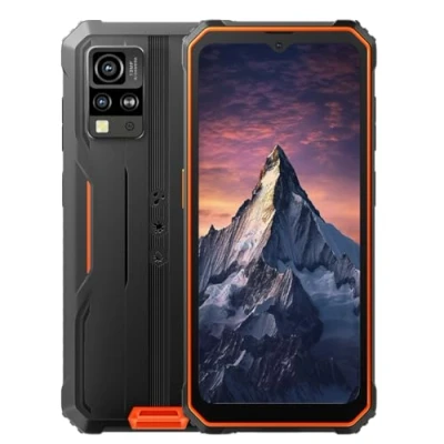 Abbildung von Blackview IP68 Outdoor Handy BV4800 PRO, 12GB+128GB (1TB Erweiterung), 6,56&#039;&#039; HD+ 120Hz, 16MP+8MP+5MP, 3 Kartensteckplätze, Android 14 DUAL SIM Smartphone Robustes, Fingerabdruck, GPS NFC Orange